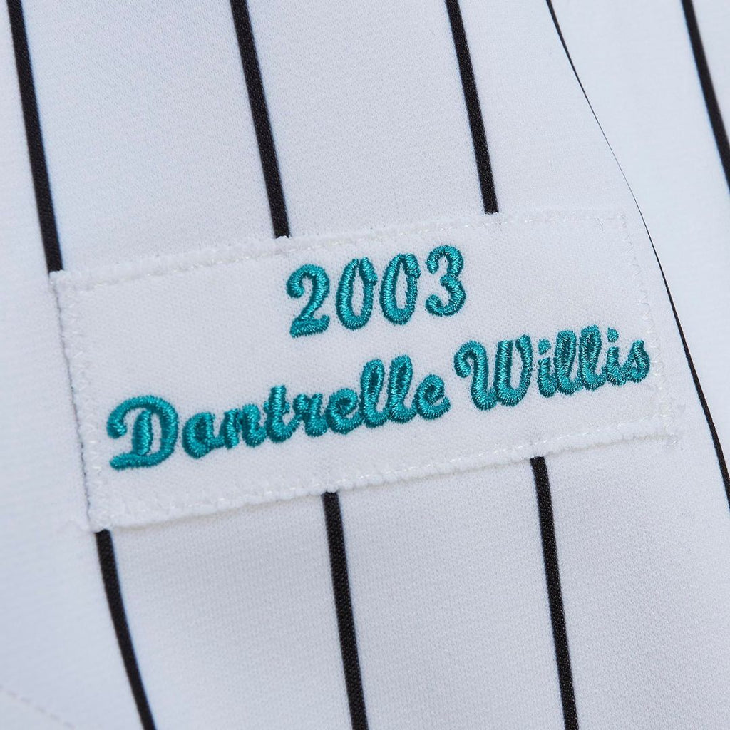 Florida Marlins Mitchell & Ness White Authentic Baseball Jersey