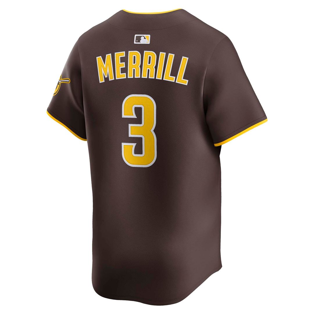 San Diego Padres Nike Brown Authentic Baseball Jersey