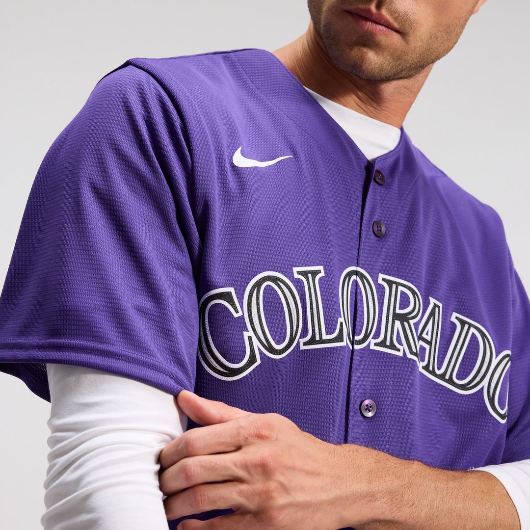 Colorado Rockies Nike White Replica Baseball Jersey