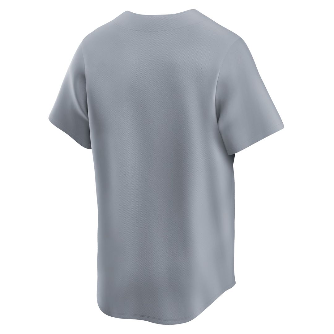 Brooklyn Dodgers Nike Gray Baseball Jersey