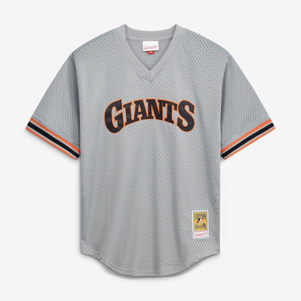 San Francisco Giants Mitchell & Ness Gray Authentic Baseball Jersey