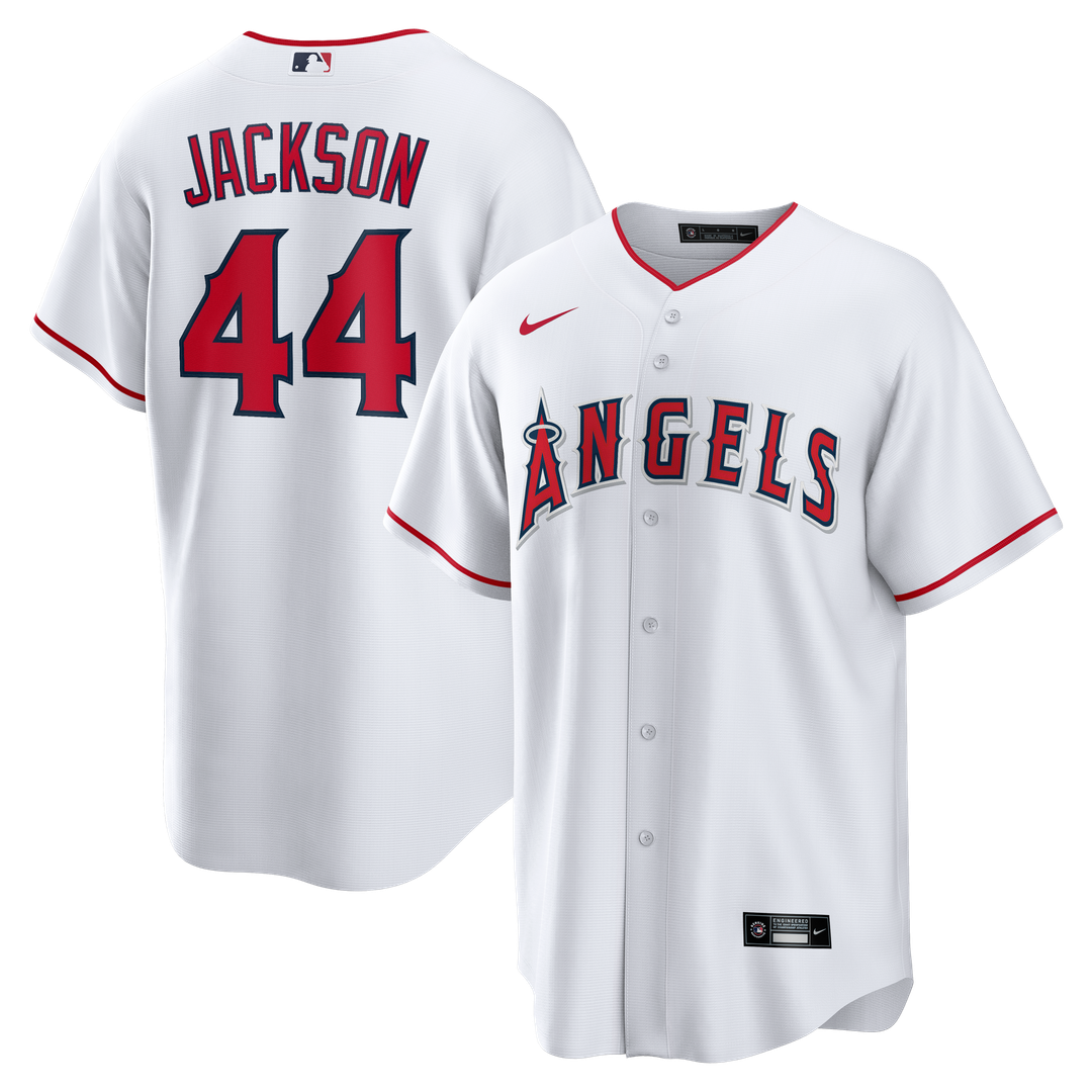 Los Angeles Angels Nike White Replica MLB baseball jersey