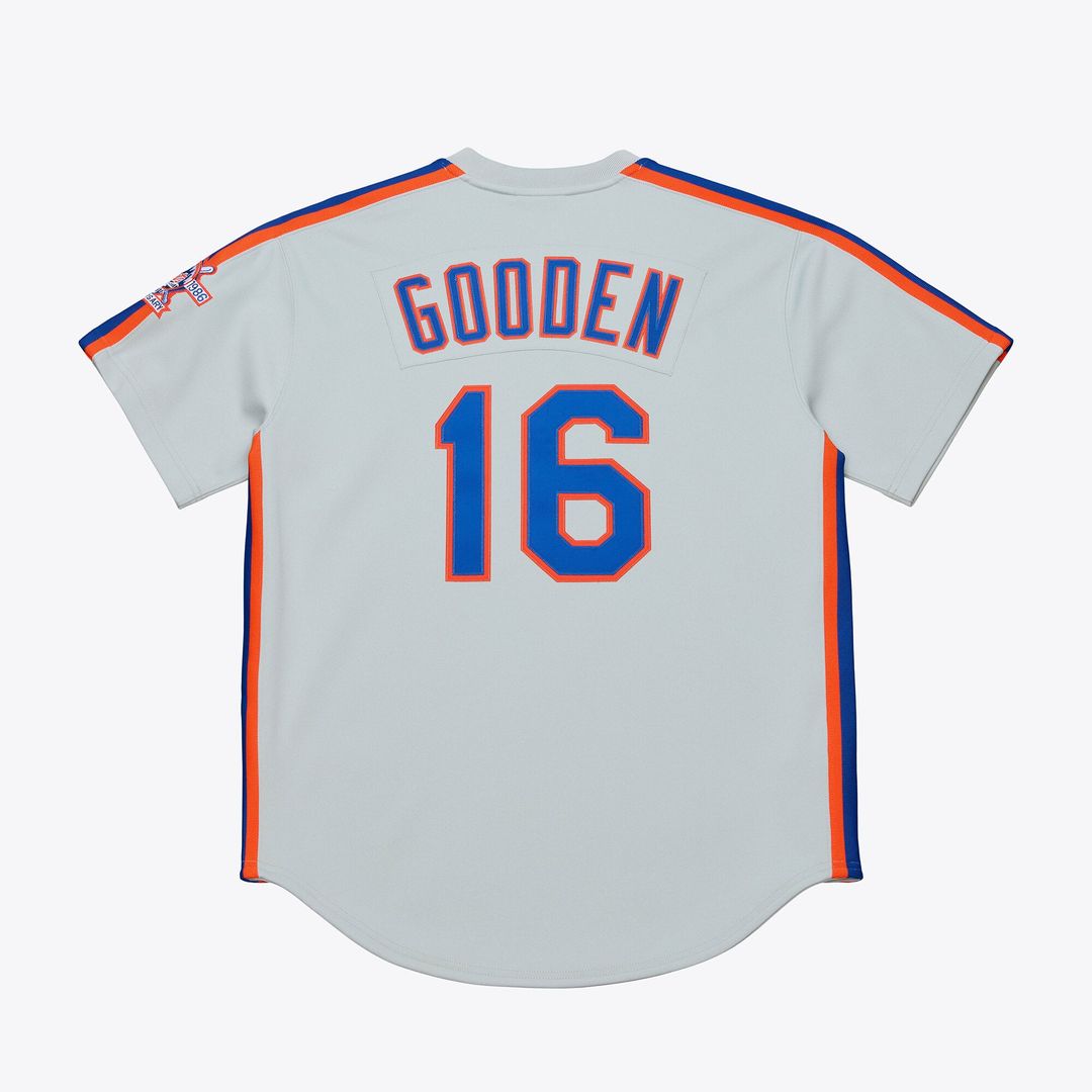New York Mets Mitchell & Ness White Authentic Baseball Jersey