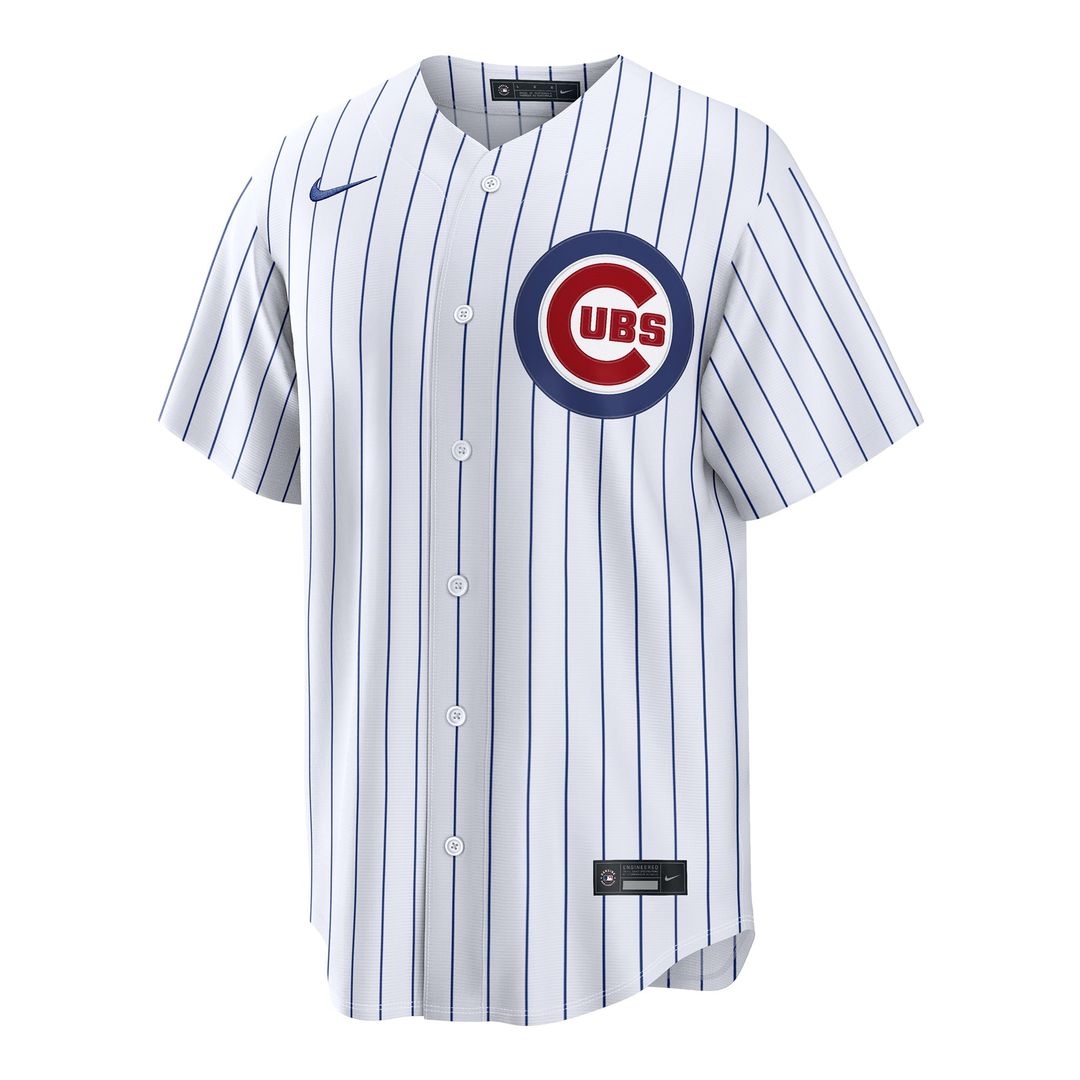 Chicago Cubs Nike White Replica Baseball Jersey