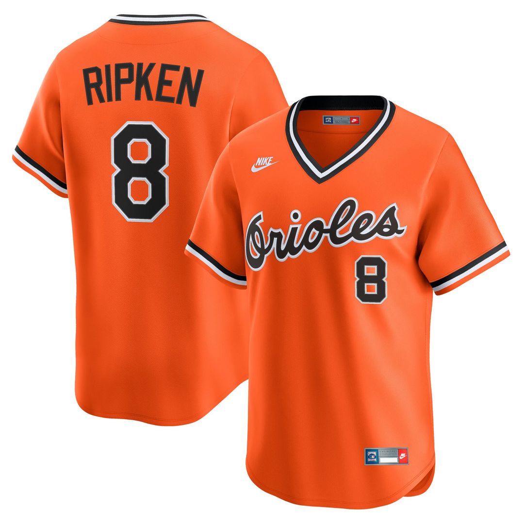 Baltimore Orioles Nike Orange Authentic MLB baseball jersey