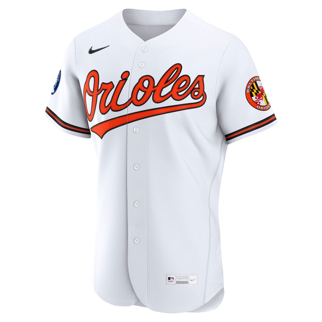 Baltimore Orioles Nike White Authentic Baseball Jersey