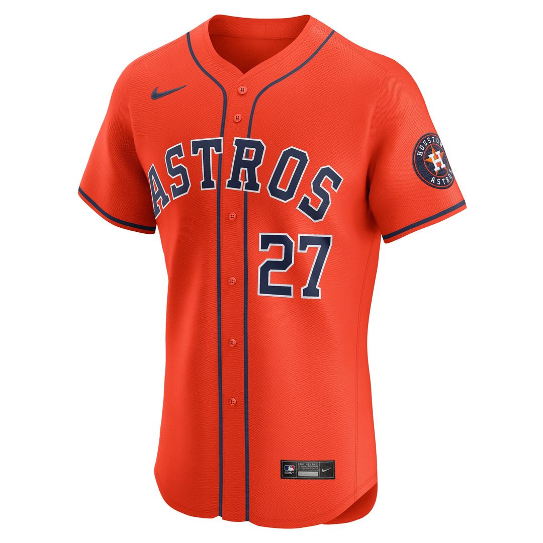 Houston Astros Nike Orange Authentic Baseball Jersey