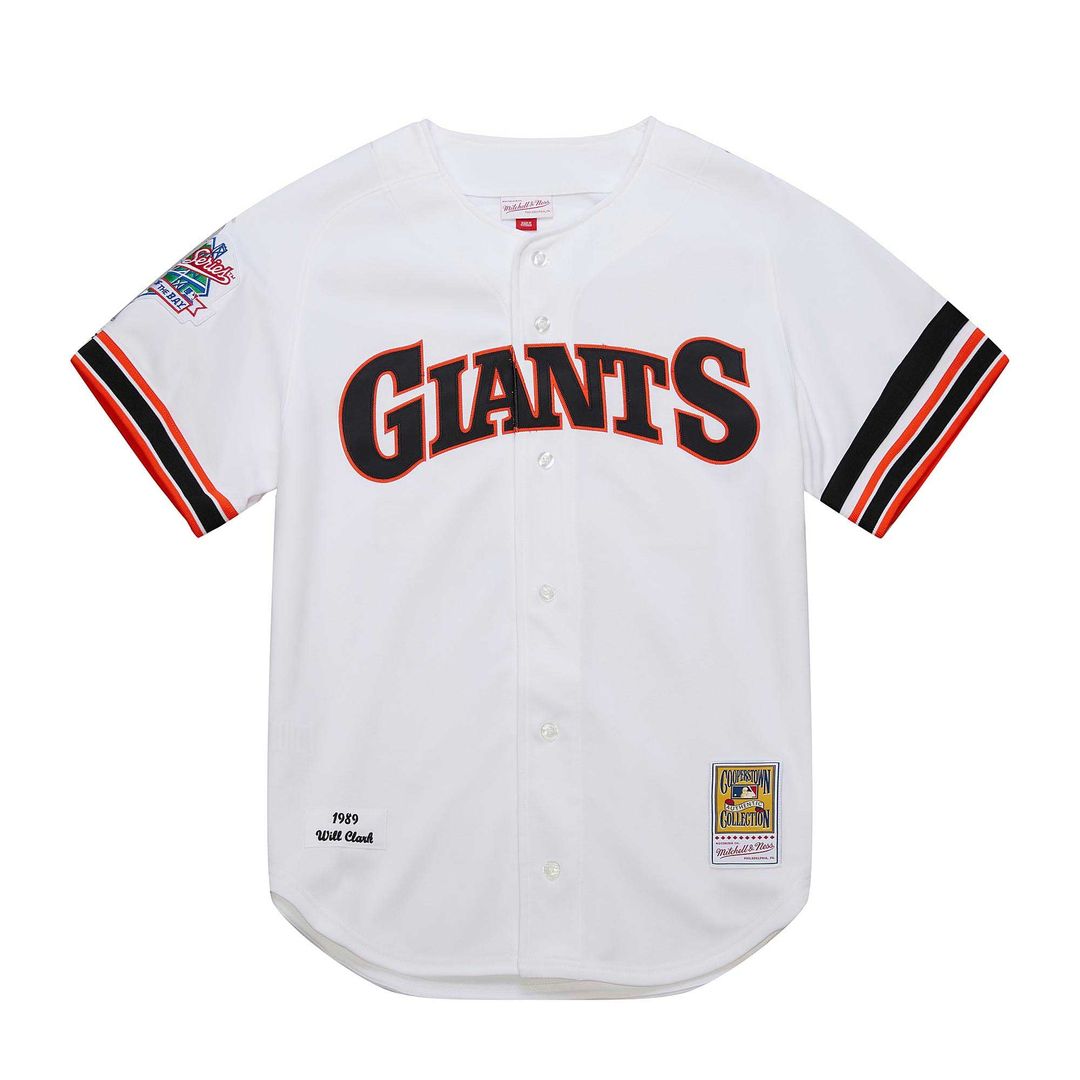 San Francisco Giants Mitchell & Ness White Authentic Baseball Jersey