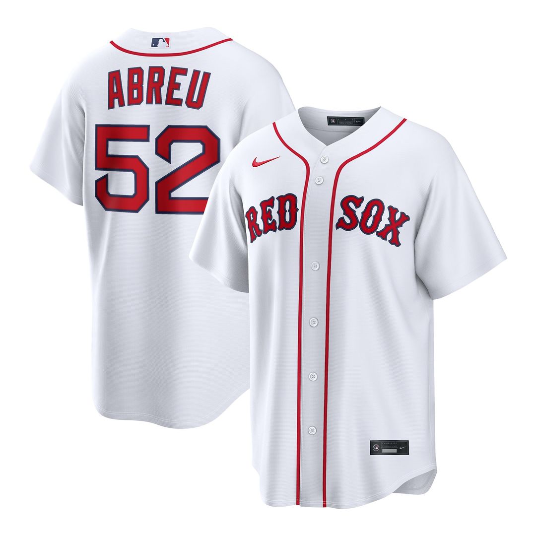 Boston Red Sox Nike White Replica MLB baseball jersey