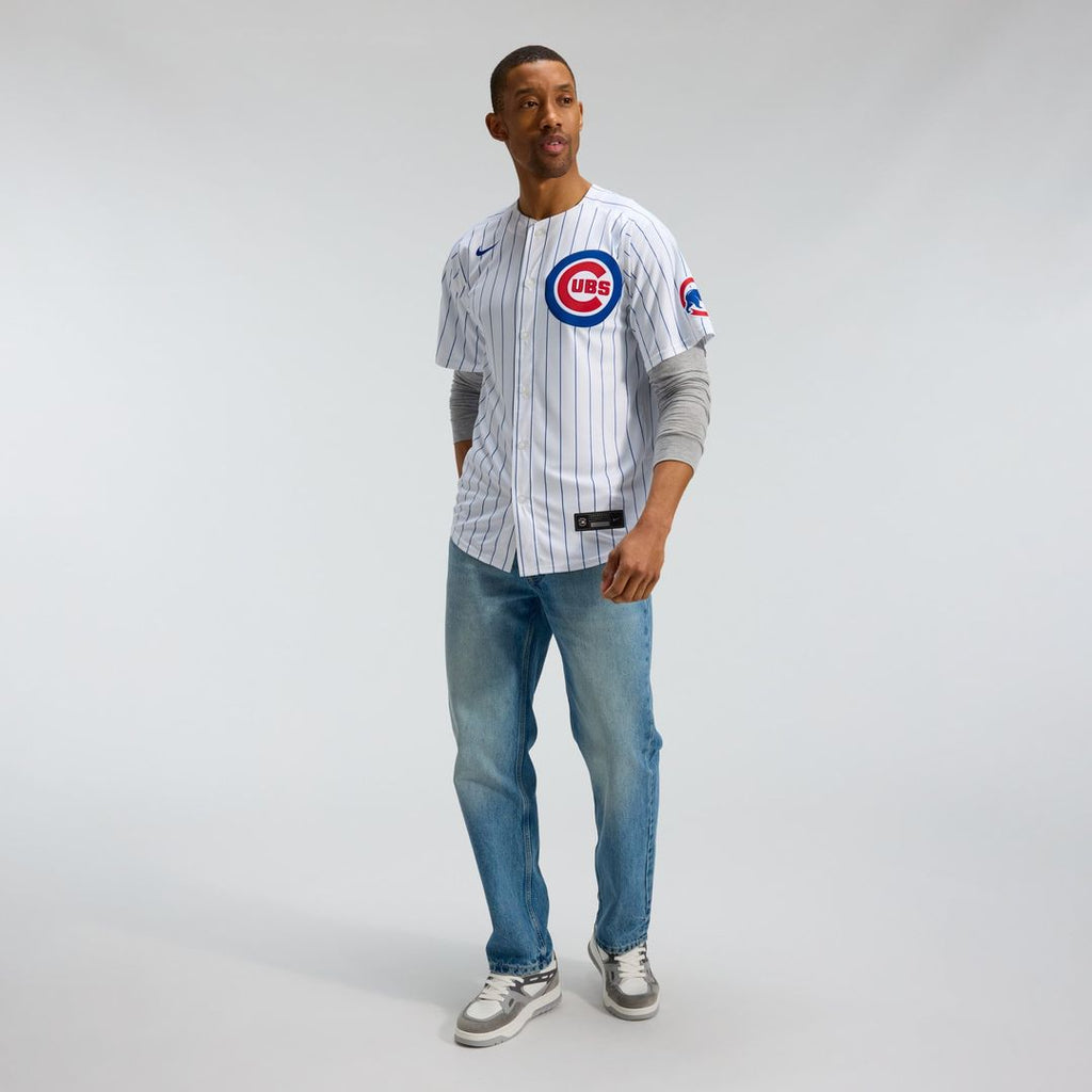 Chicago Cubs Nike White Baseball Jersey