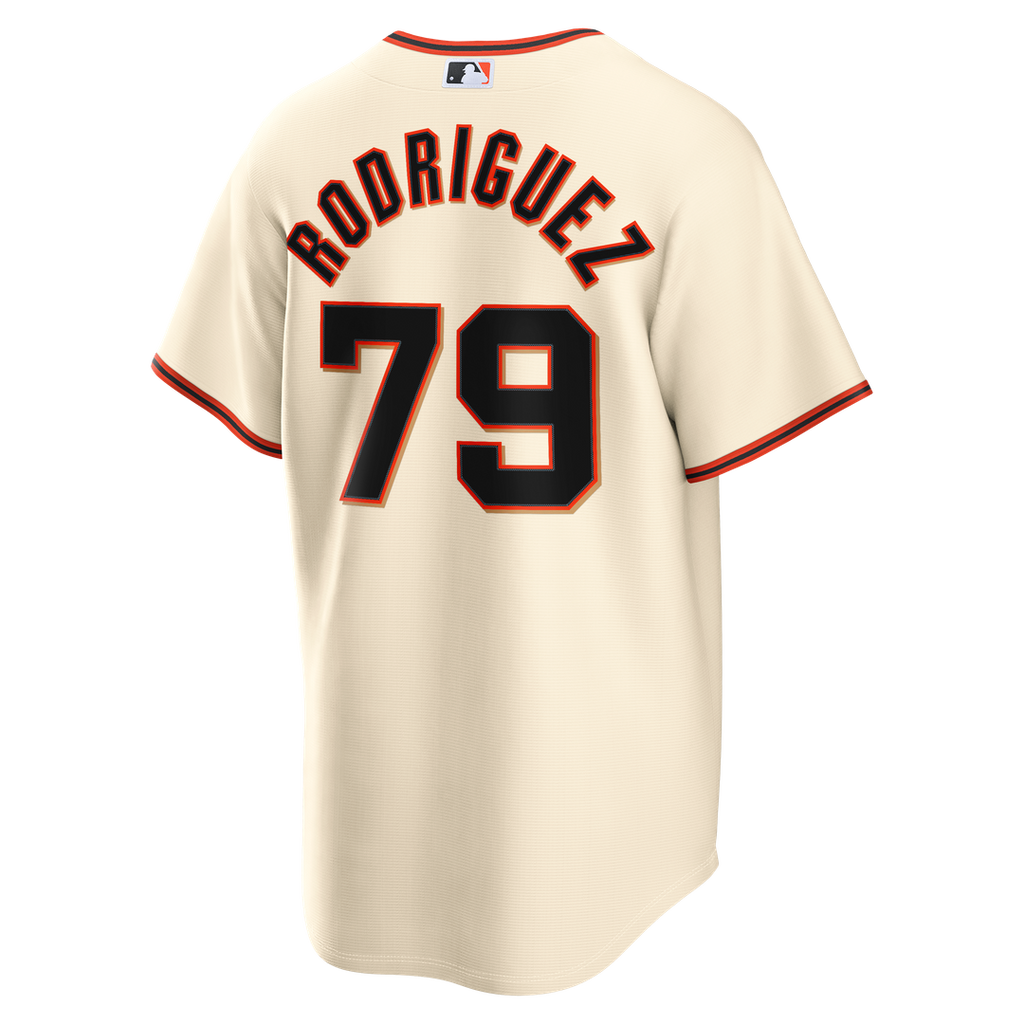 San Francisco Giants Nike Cream Replica Baseball Jersey