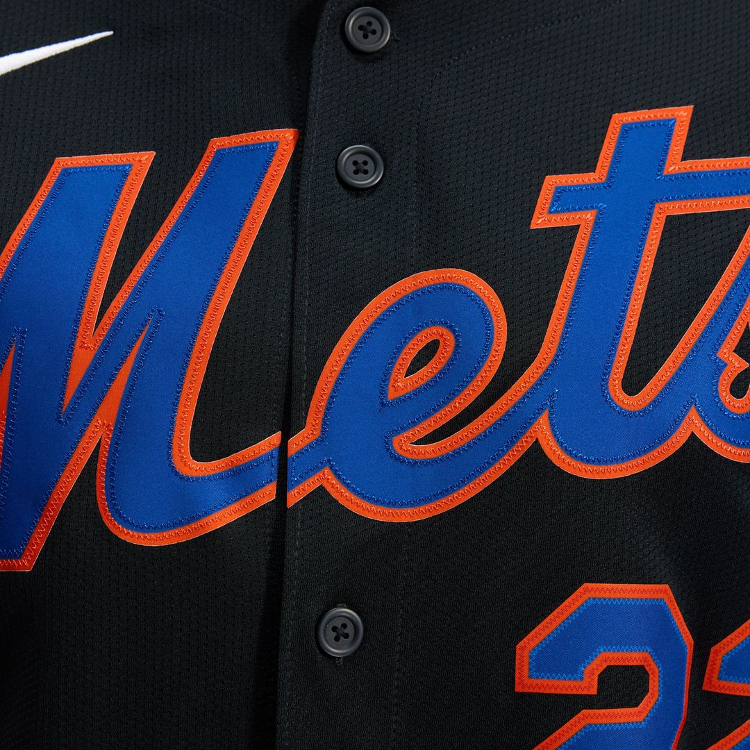 New York Mets Nike Black Authentic Baseball Jersey