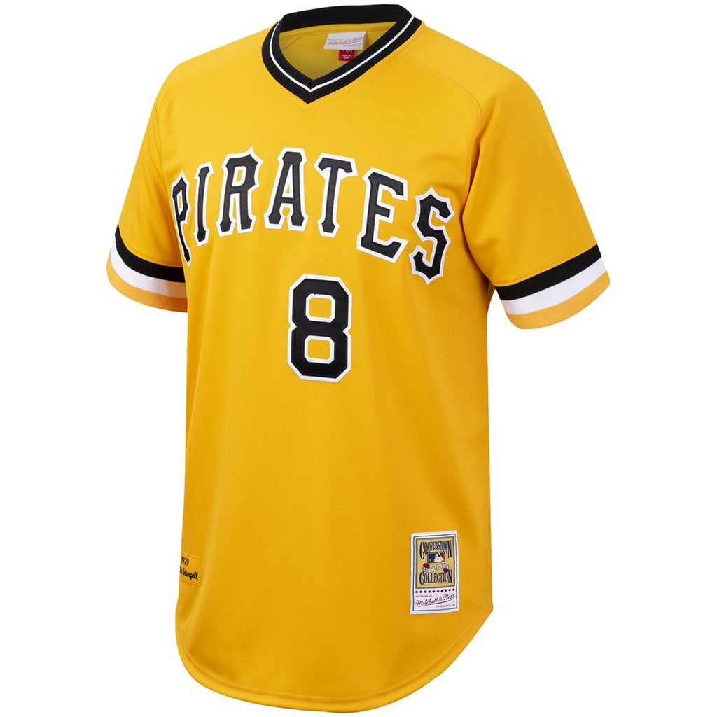 Pittsburgh Pirates Mitchell & Ness Gold Authentic Baseball Jersey