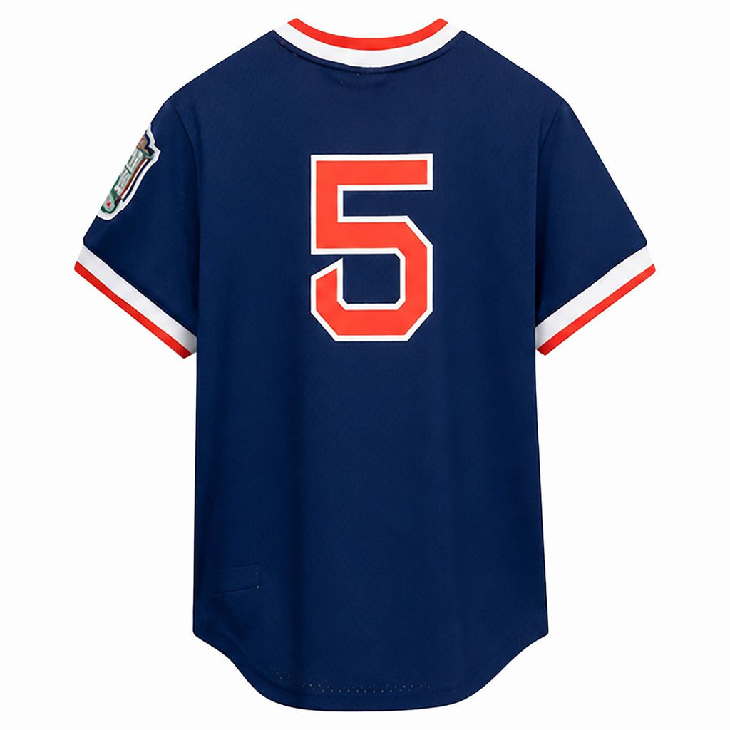 Boston Red Sox Mitchell & Ness Red Baseball Jersey