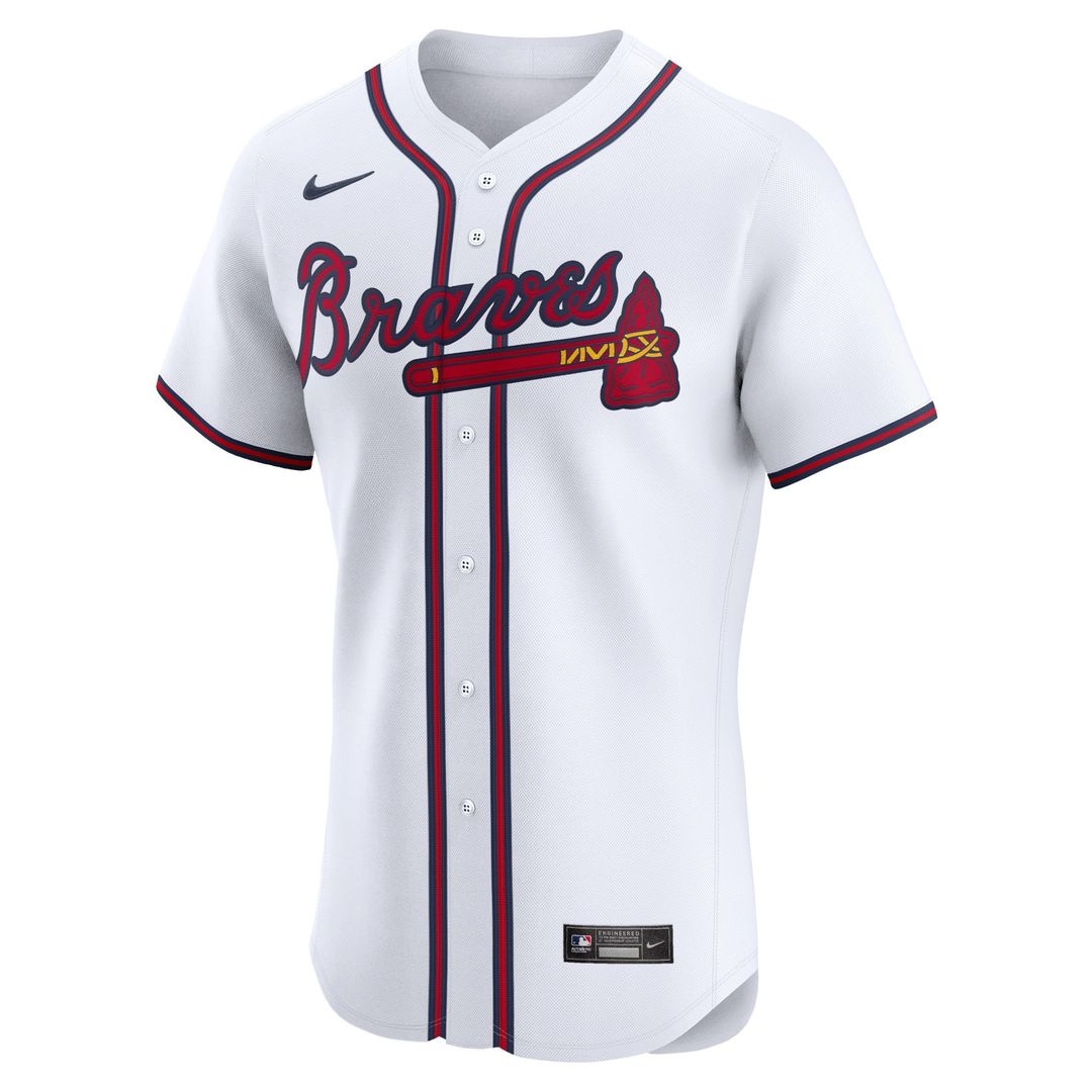 Atlanta Braves Nike White Authentic Baseball Jersey