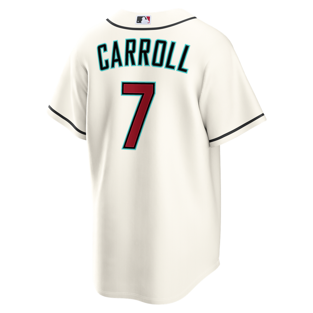 Arizona Diamondbacks Nike Cream Replica Baseball Jersey
