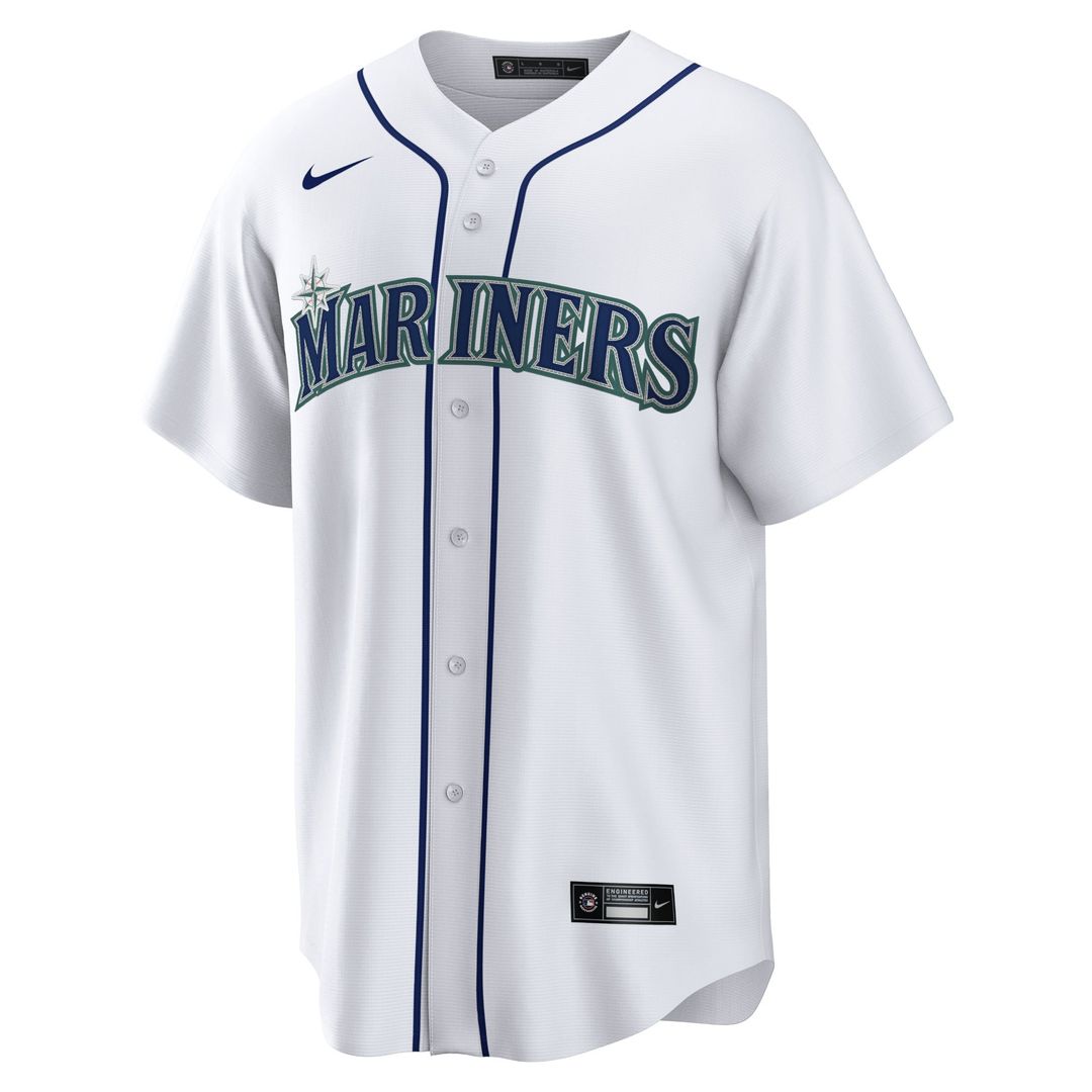 Seattle Mariners Nike White Replica Baseball Jersey