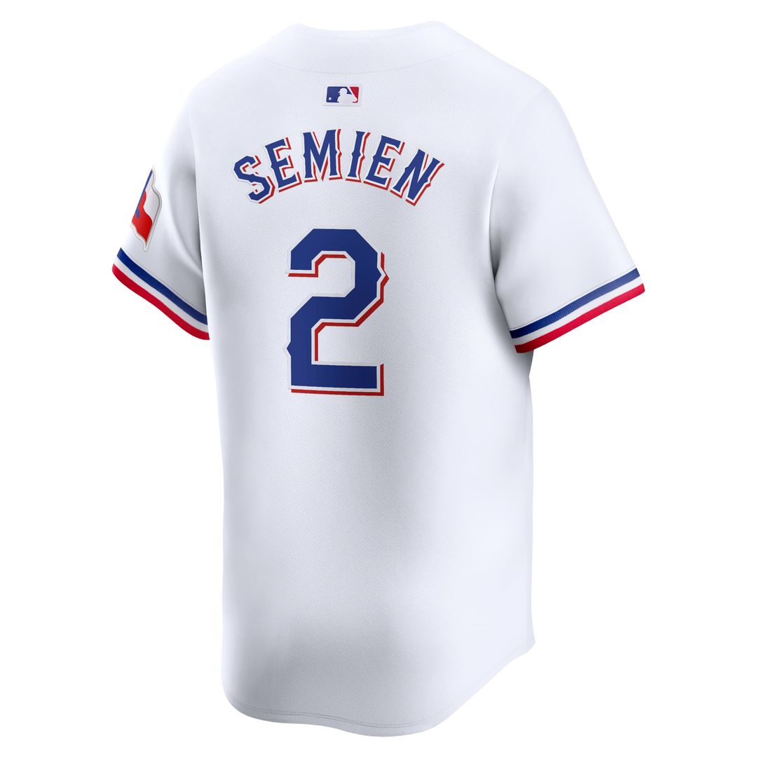 Texas Rangers Nike White Baseball Jersey