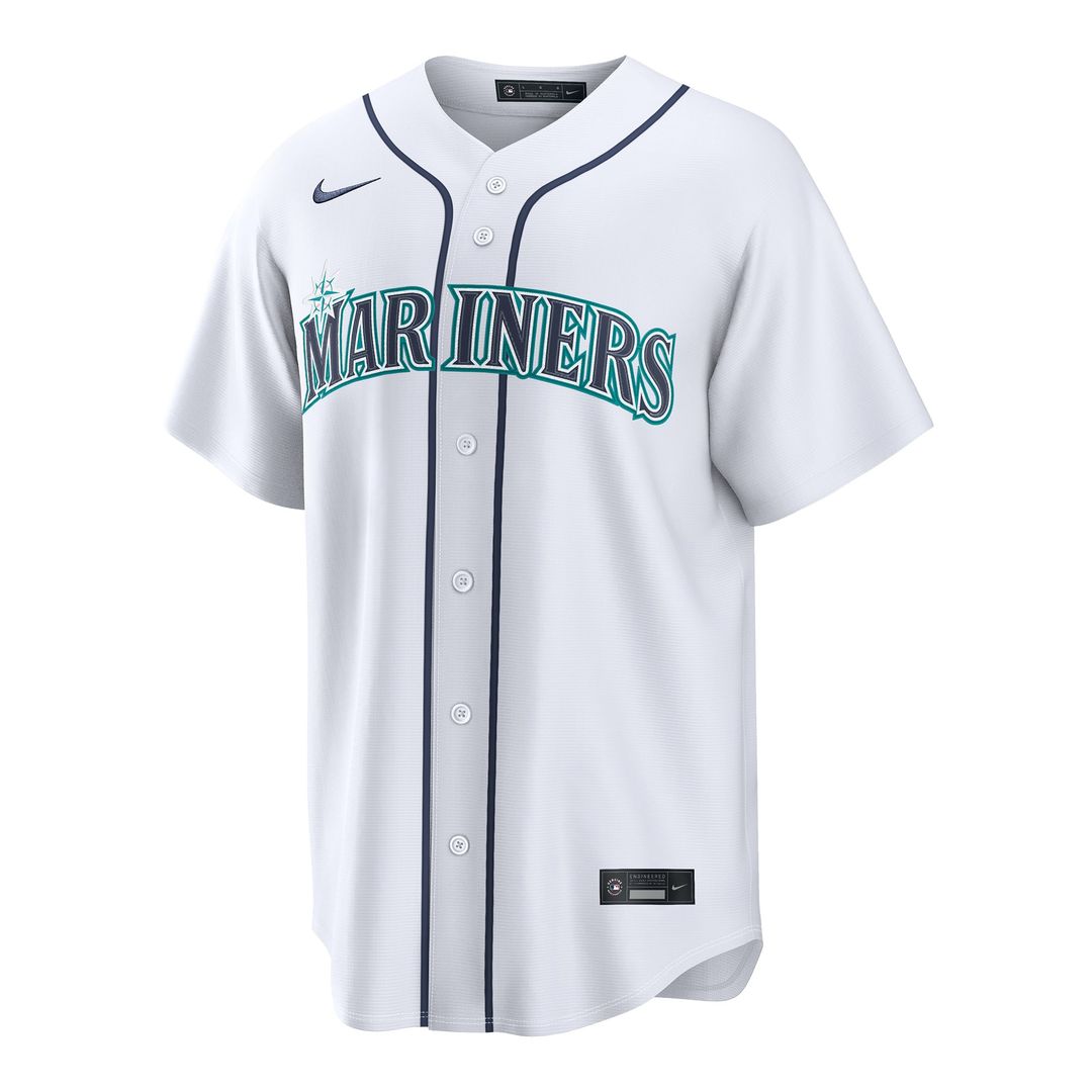Seattle Mariners Nike White Replica Baseball Jersey