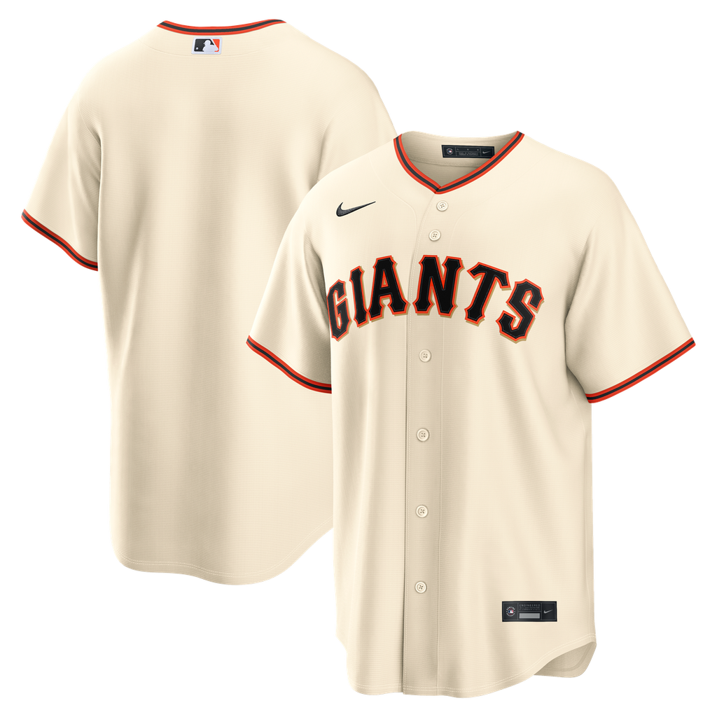 San Francisco Giants Nike Cream Replica MLB baseball jersey