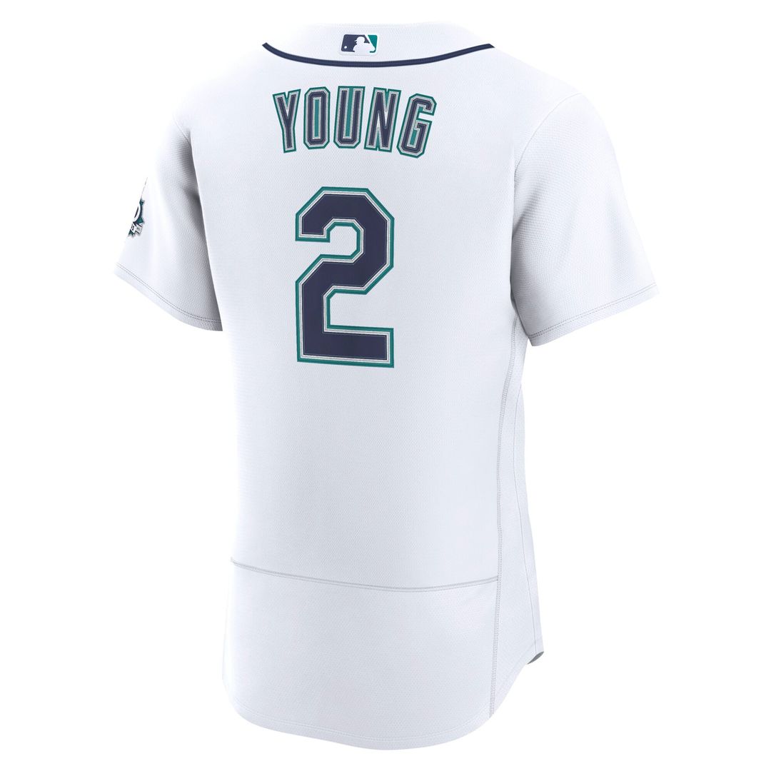 Seattle Mariners Nike White Authentic Baseball Jersey