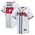 Atlanta Braves Nike White Replica MLB baseball jersey