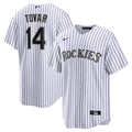 Colorado Rockies Nike White Replica MLB baseball jersey