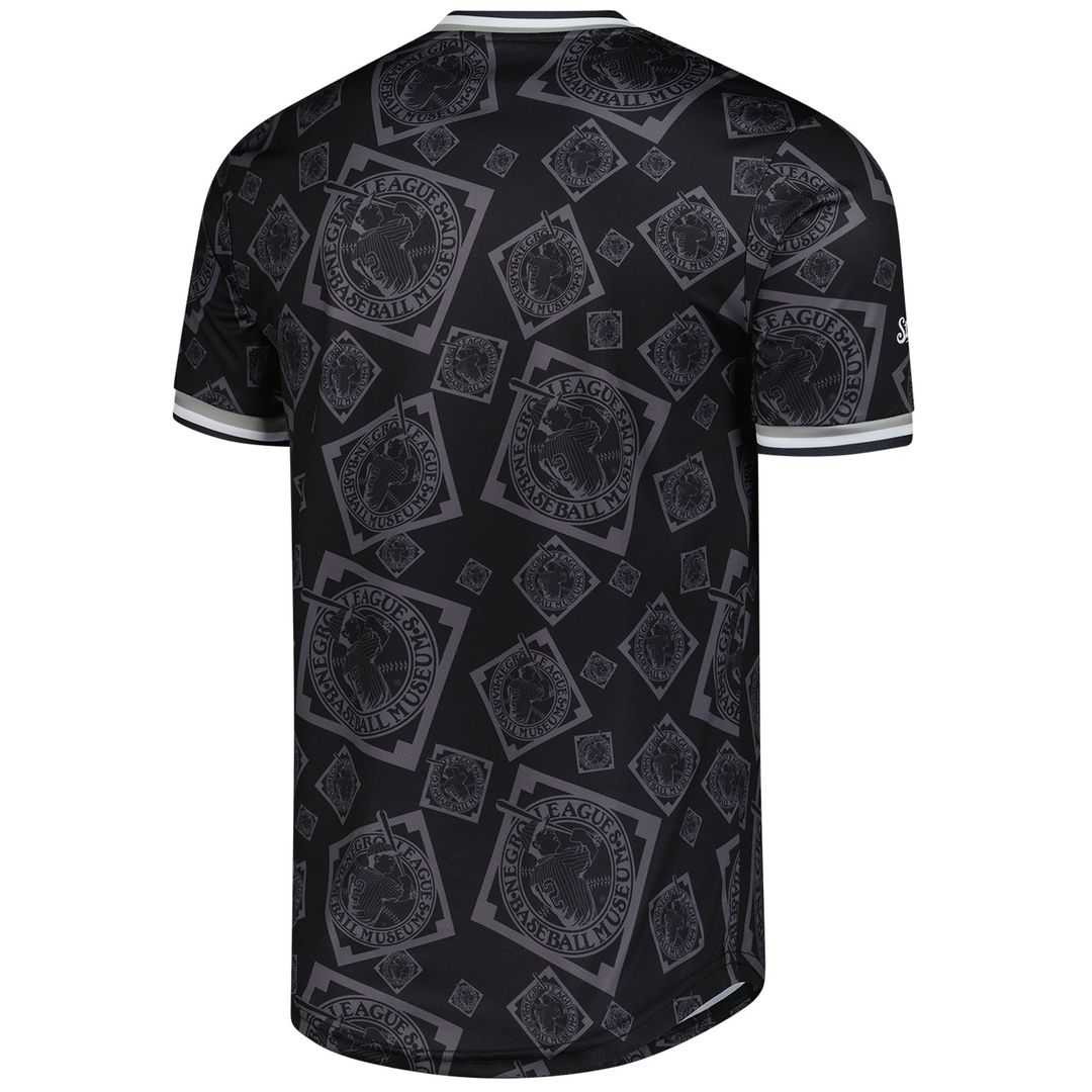 Negro League Baseball Merchandise Stitches Black Replica Baseball Jersey