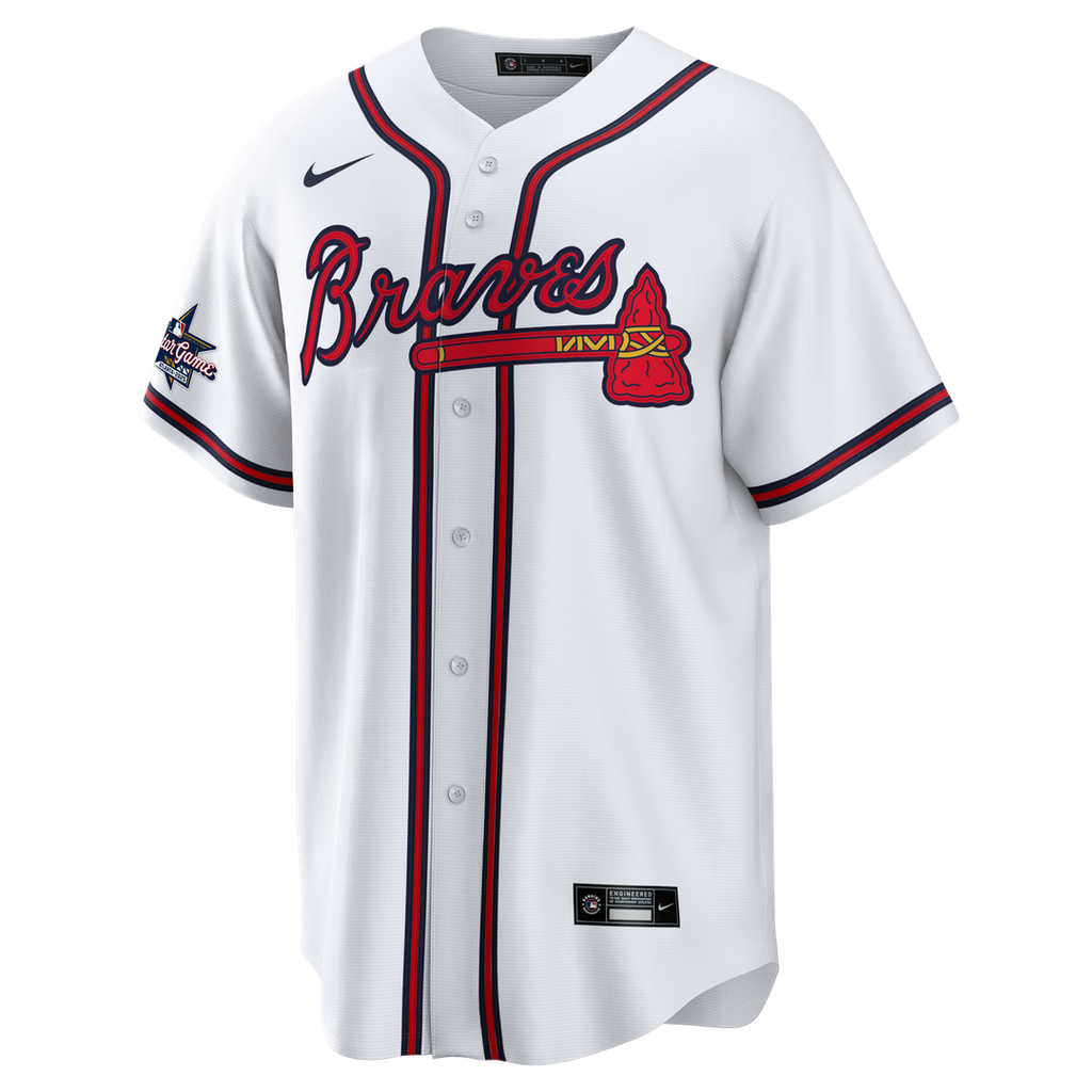 Atlanta Braves Nike White Replica Baseball Jersey