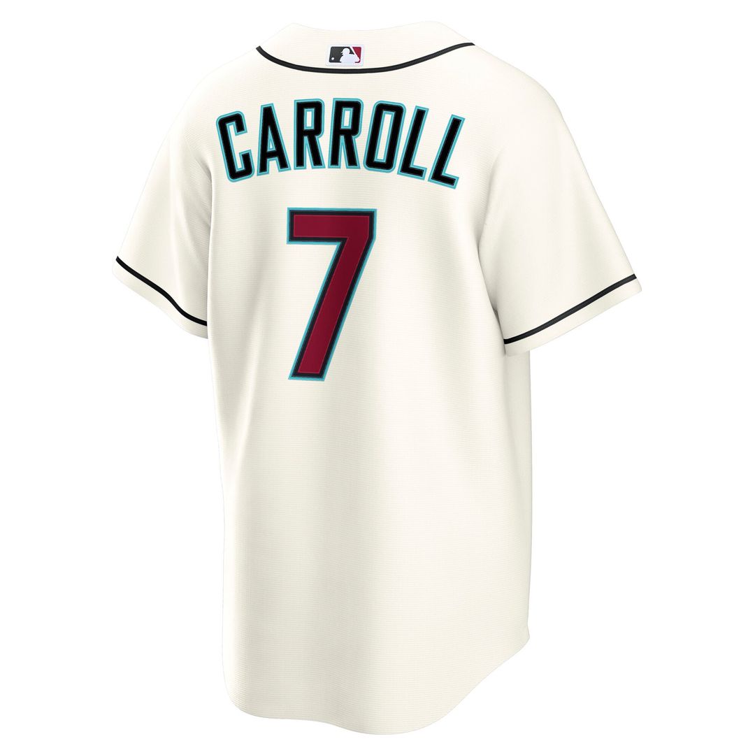 Arizona Diamondbacks Nike Cream Replica Baseball Jersey