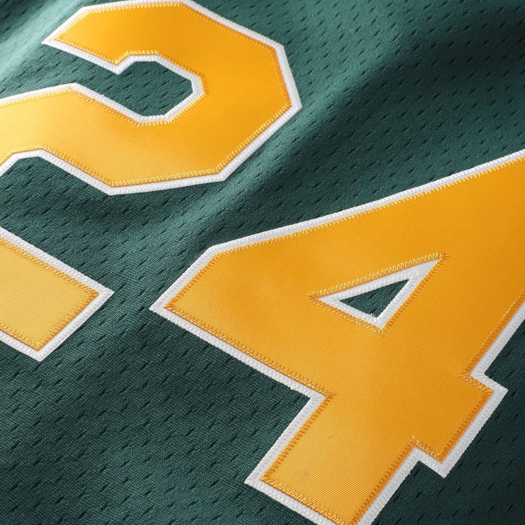 Athletics Mitchell & Ness Green Authentic Baseball Jersey