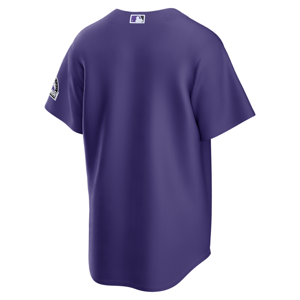 Colorado Rockies Nike Purple Authentic Baseball Jersey