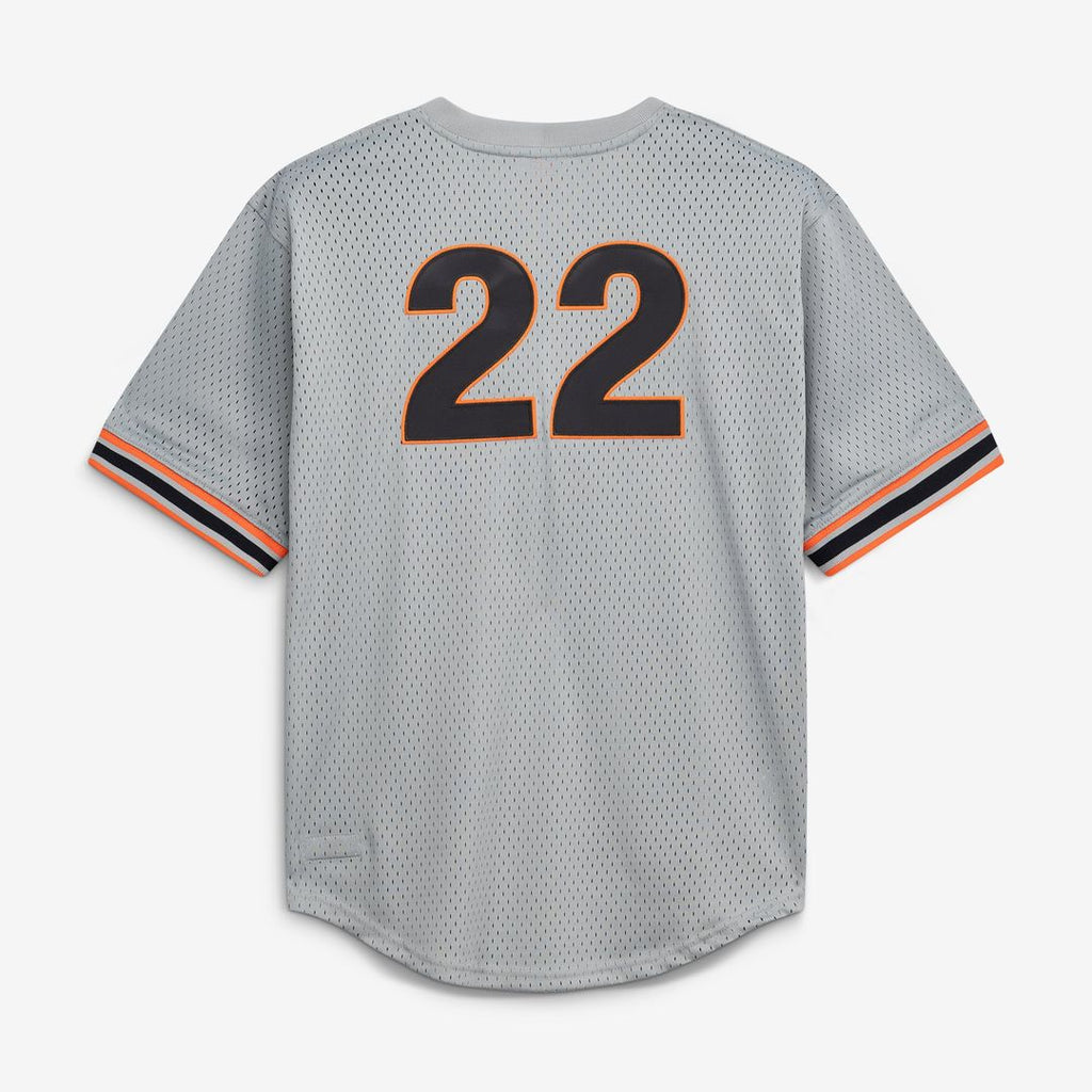 San Francisco Giants Mitchell & Ness Gray Authentic Baseball Jersey