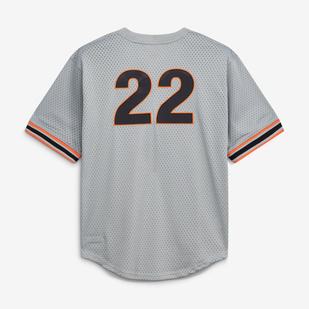 San Francisco Giants Mitchell & Ness Gray Authentic Baseball Jersey