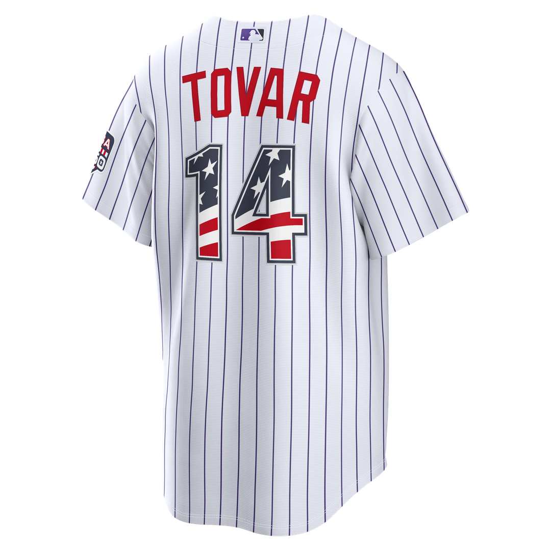 Colorado Rockies Nike White Baseball Jersey