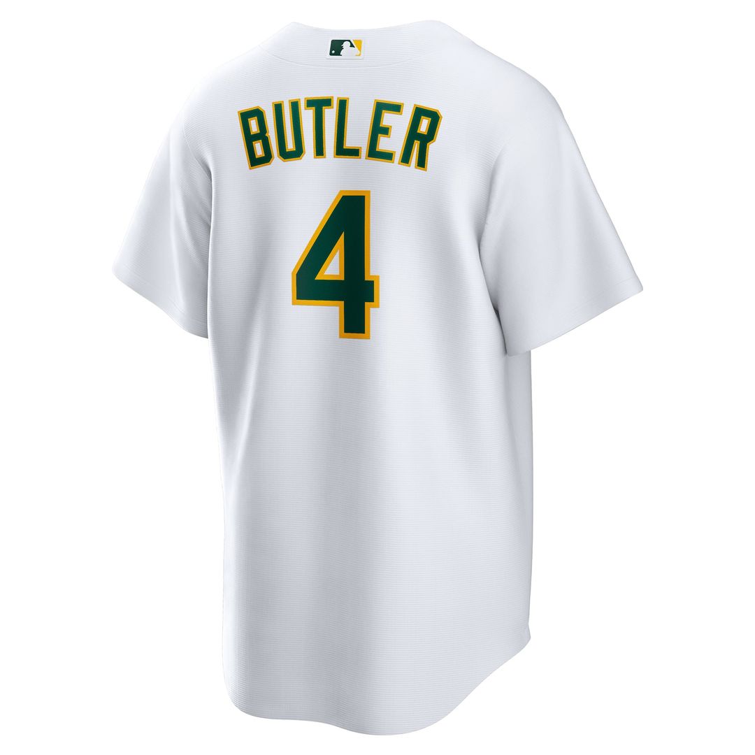 Athletics Nike White Replica Baseball Jersey
