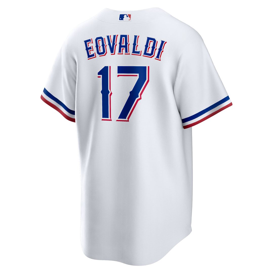 Texas Rangers Nike White Replica Baseball Jersey