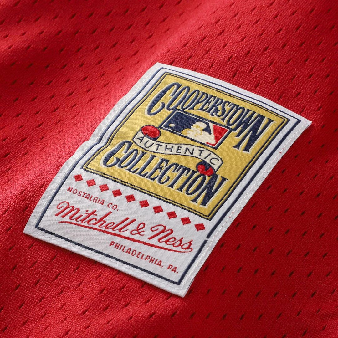 Cincinnati Reds Mitchell & Ness Red Baseball Jersey