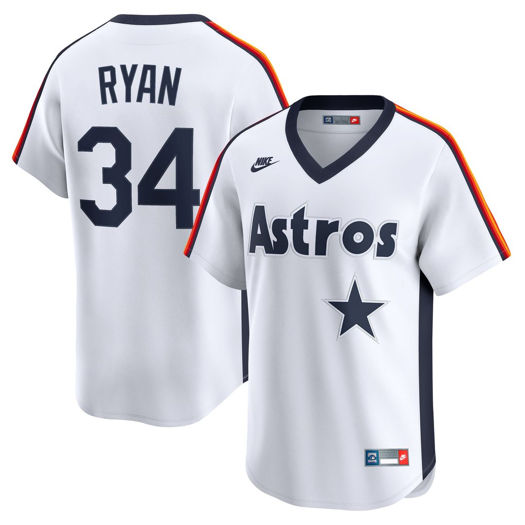Houston Astros Nike White MLB baseball jersey