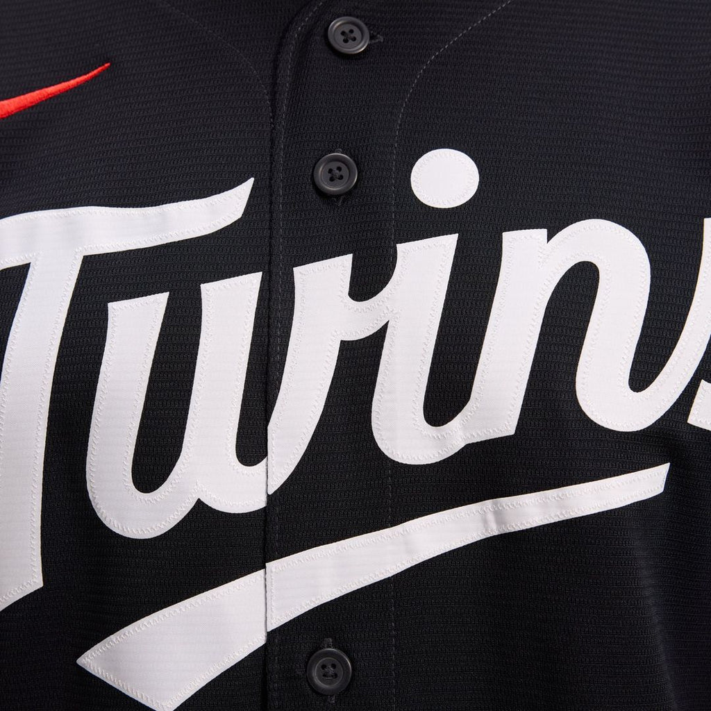 Minnesota Twins Nike Cream Replica Baseball Jersey
