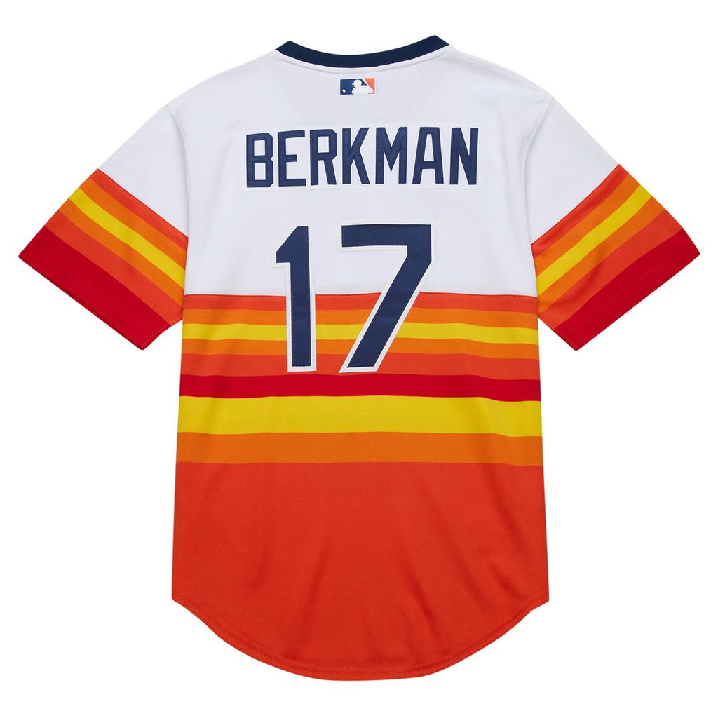 Houston Astros Mitchell & Ness White Authentic Baseball Jersey