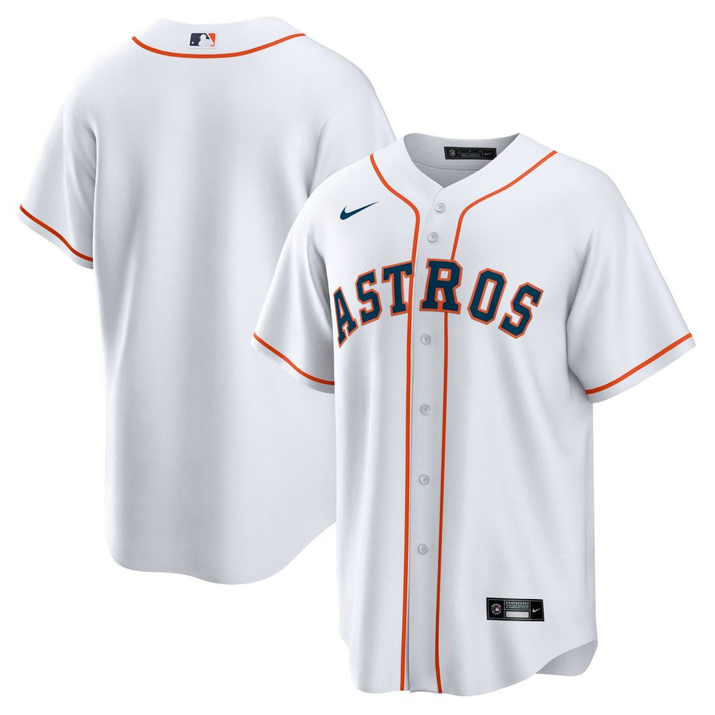 Houston Astros Nike White Replica MLB baseball jersey