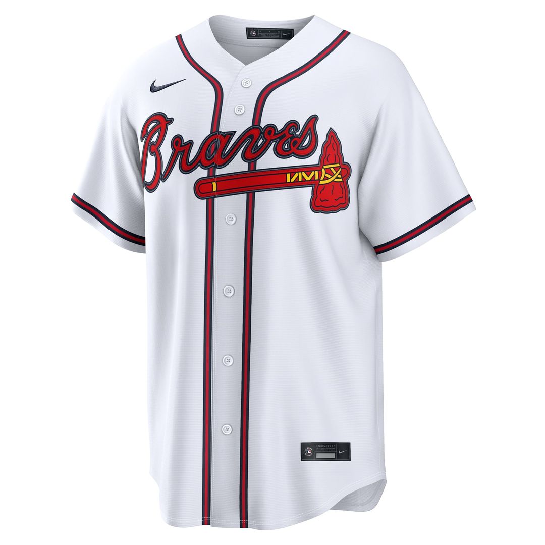 Atlanta Braves Nike White Replica Baseball Jersey