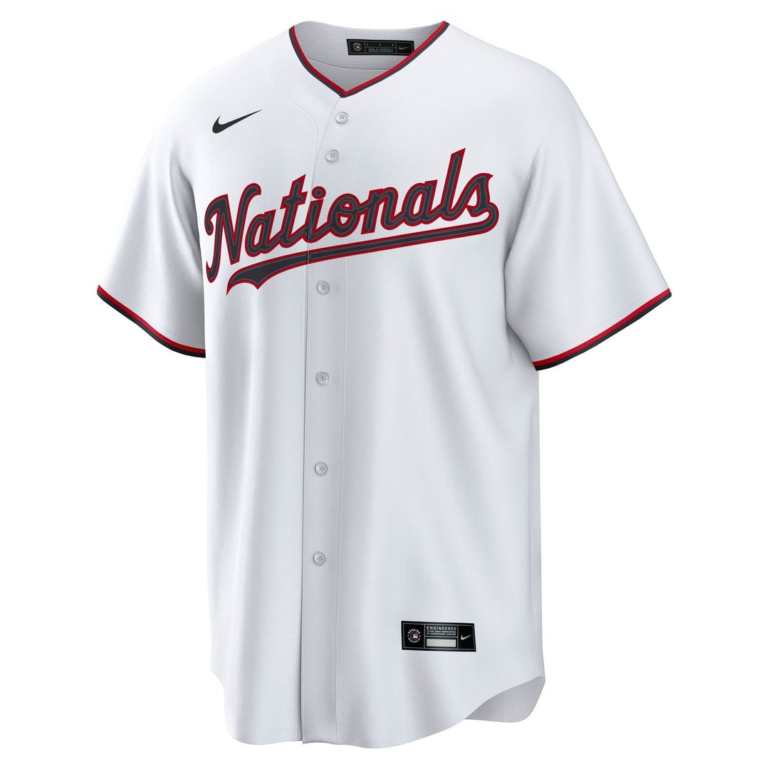 Washington Nationals Nike White Replica Baseball Jersey
