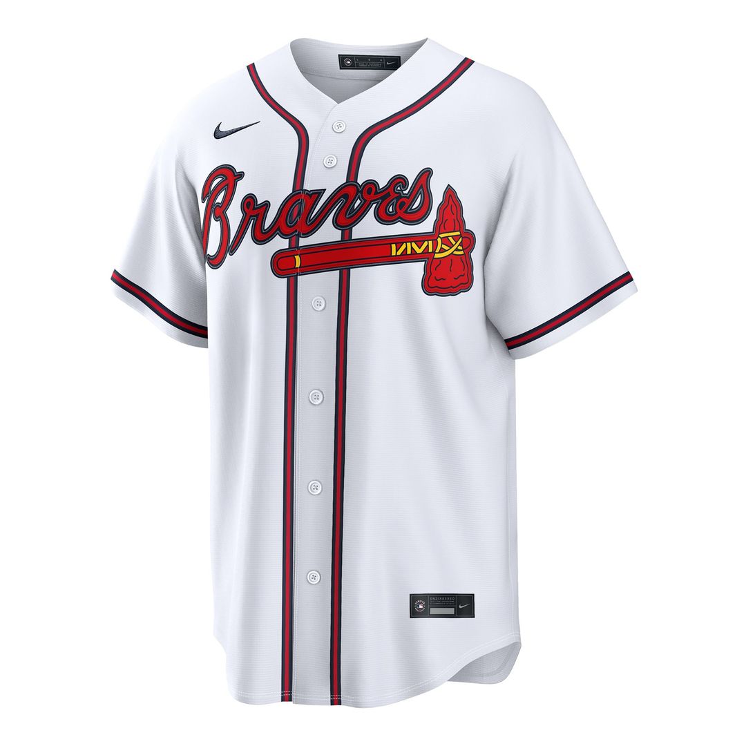 Atlanta Braves Nike White Replica Baseball Jersey