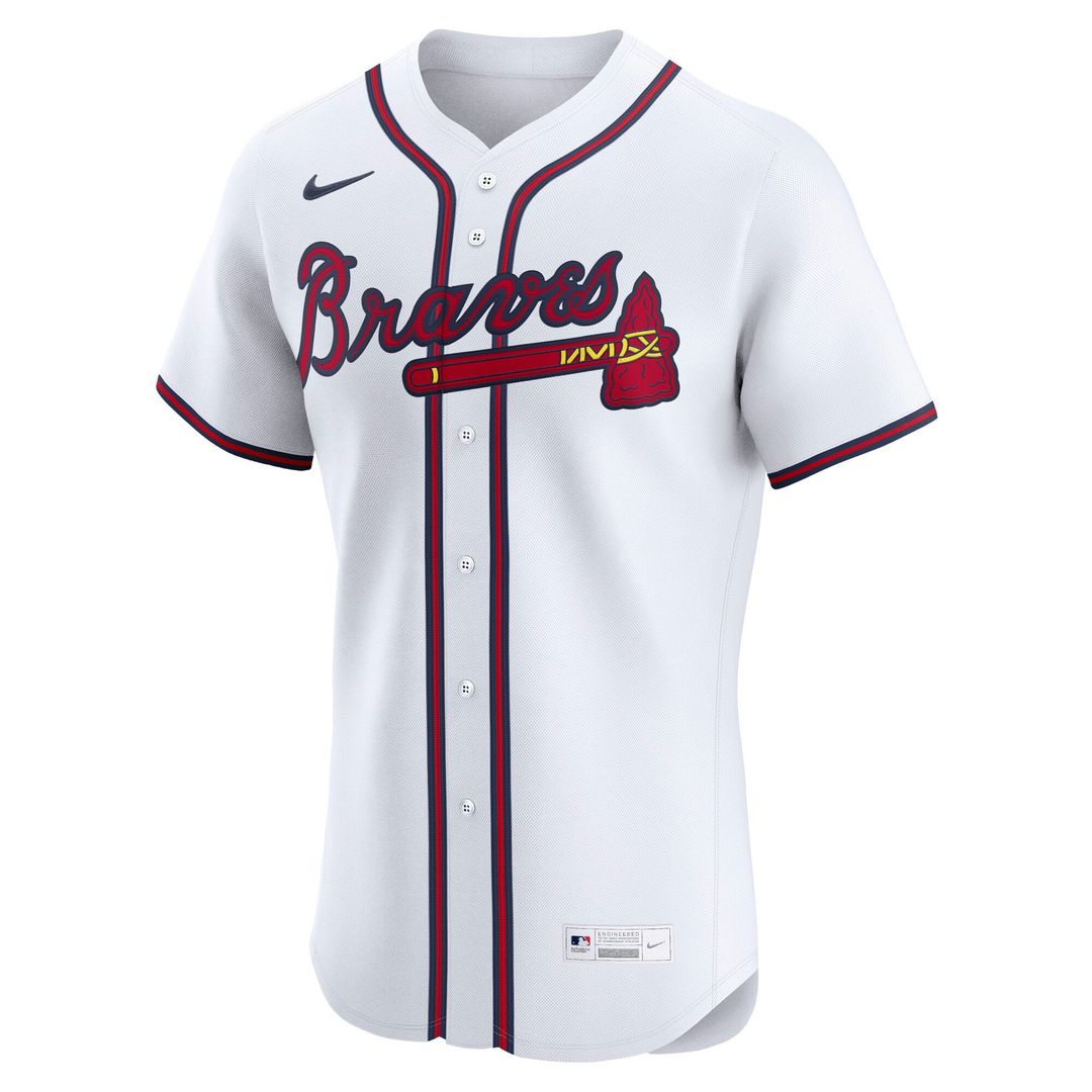 Atlanta Braves Nike White Authentic Baseball Jersey