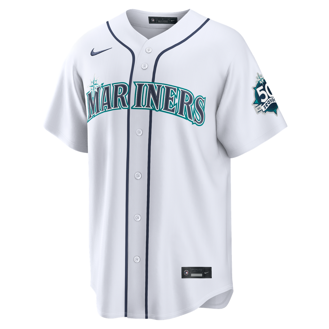Seattle Mariners Nike White Authentic Baseball Jersey