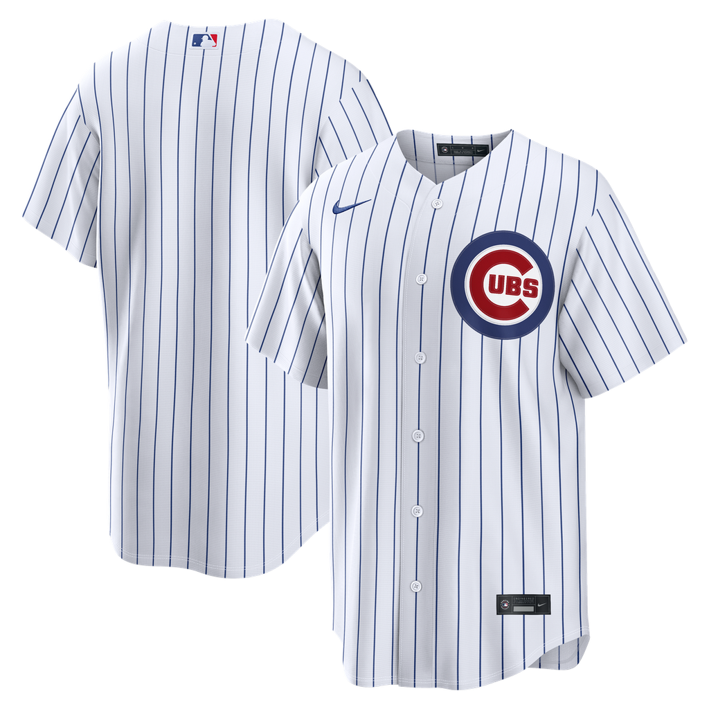 Chicago Cubs Nike White Replica Baseball Jersey