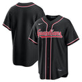 Cleveland Guardians Nike Black Replica MLB baseball jersey