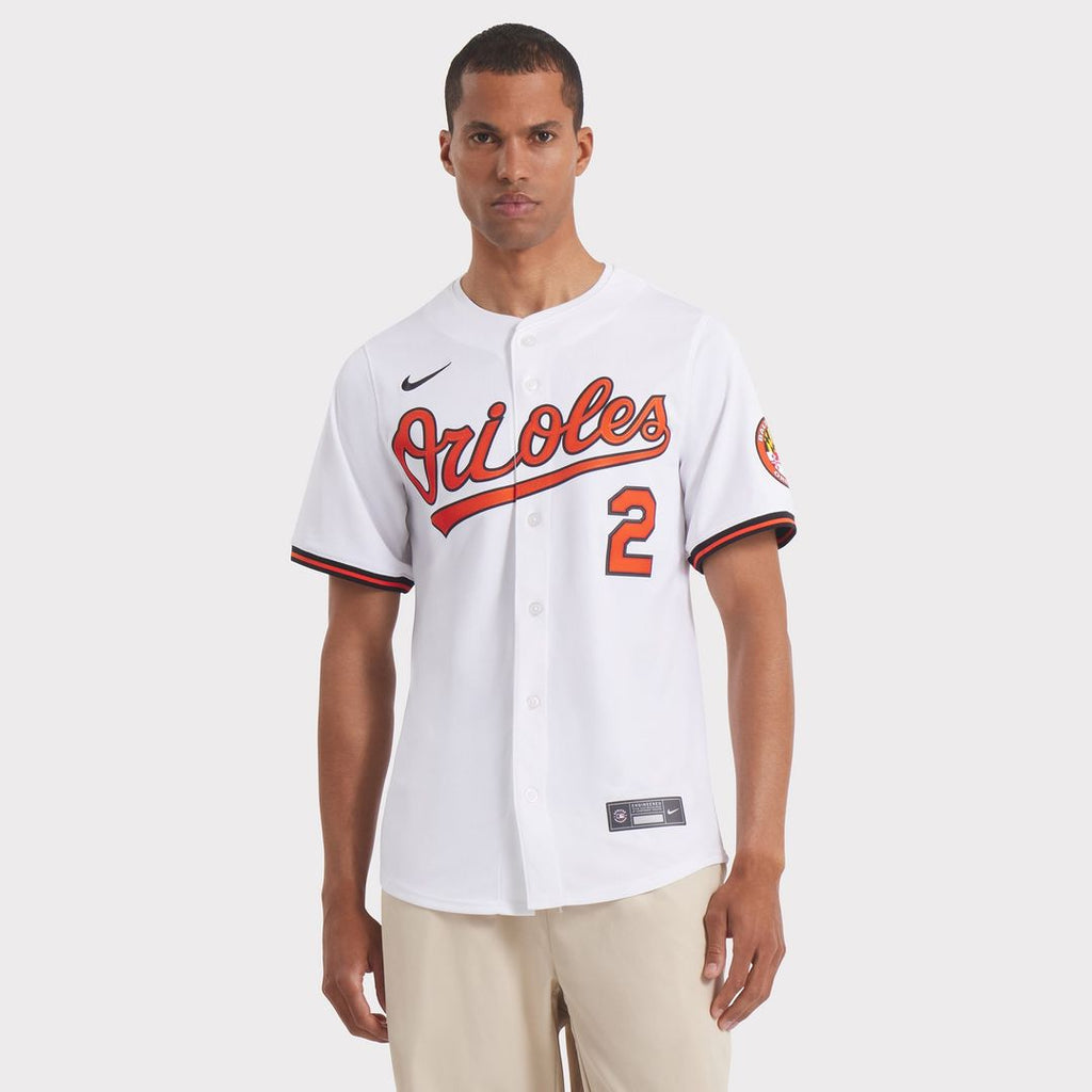 Baltimore Orioles Nike White Authentic Baseball Jersey